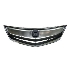 ACURA ILX GRILLE ASSEMBLY CHR/DK-GRAY (W/UPPER&OUTER CHROME MLDG) OEM#71121TX6A11-PFM 2013-2015 PL#AC1200117
