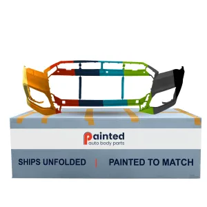 AUDI Q7 / SQ7 FRONT BUMPER COVER PRIMED (WO/WASH)(WO/PK ASSIST)(Q7 WO/S-LINE)**CAPA** OEM#4M0807065QGRU 2020-2024 PL#AU1000300C