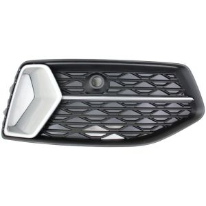 AUDI A6 SEDAN FOG LAMP COVER RIGHT (Passenger Side) SATIN-BLACK/ALUM (WO/S-LINE) OEM#4K0807648D3HB 2019-2023 PL#AU1039152