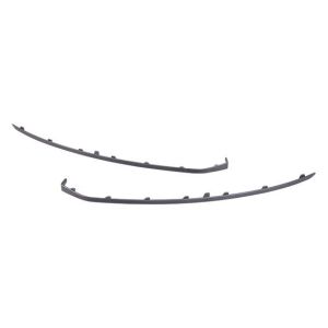 AUDI A3 SEDAN  FRONT BUMPER COVER MLDG RIGHT (Passenger Side) MAT-BLACK **CAPA** OEM#8V5807534A 2017-2020 PL#AU1047103C