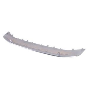 AUDI A4 SEDAN FRONT BUMPER SPOILER LOWER SATIN-CHROME (W/S-LINE) **CAPA** OEM#8W0807717C3Q7 2020-2024 PL#AU1094105C