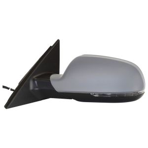 AUDI S4 SEDAN DOOR MIRROR LEFT (Driver Side) PWR/HTD/SIGNAL (WO/ANTI-GLARE)(WO/LDW)(PTM) OEM#8K1857409AG01C-PFM 2010-2011 PL#AU1320116