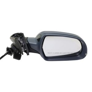 AUDI S4 SEDAN DOOR MIRROR RIGHT (Passenger Side) PWR/HTD/SIGNAL/MEMORY (W/ANTI-GLARE)(W/LDW)(PTM) OEM#8K1857410AK01C 2010-2011 PL#AU1321113