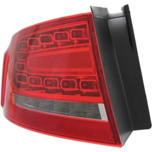AUDI A4 SEDAN / WAGON TAIL LAMP ASSEMBLY LEFT (Driver Side) (SEDAN)(OUTER)(W/ LED) OEM#8K5945095L 2009-2012 PL#AU2804104