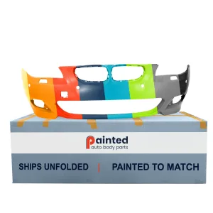 BMW BMW 5 SERIES (SEDAN)  FRONT BUMPER COVER PRIMED (W/M PKG)(W/SENSOR) OEM#51117897208 2004-2007 PL#BM1000181