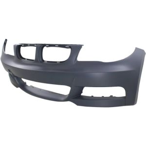 BMW BMW 1 SERIES COUPE/CONVERTIBLE FRONT BUMPER COVER PRIMED (W/ M PKG)(WO/WASHER) OEM#51118057506 2008-2013 PL#BM1000208