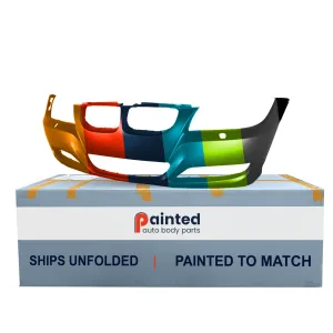 BMW BMW 3 (WAGON) FRONT BUMPER COVER PRIMED (WO/SENSOR)(W/WASHER)(WO/M)**CAPA** OEM#51117226711 2009-2012 PL#BM1000211C