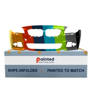 BMW BMW 5 SERIES (SEDAN) FRONT BUMPER COVER PRIMED (W/SENSOR)(WO/SIDE CAMERA)( M PKG) OEM#51118048671 2011-2013 PL#BM1000255