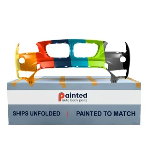 BMW BMW X1  FRONT BUMPER COVER PRIMED (W/ WASHER)(WO/M SPORT) **CAPA** OEM#51117345030 2013-2015 PL#BM1000321C