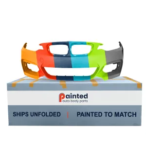 BMW BMW 2 2DOORS/COUPE  FRONT BUMPER COVER PRIMED (WO/WASH WO/PK SNSR WO/PK ASSIST)(W/M SPORT)(M MDL)**CAPA** OEM#51118058100 2014-2021 PL#BM1000329C