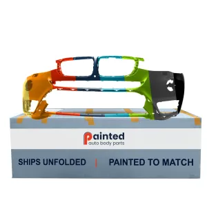BMW BMW X3  FRONT BUMPER COVER PRM(W/LED FOG)(WO/SENSOR)(WO/CAMERA)(WO/M PKG) OEM#51117389897 2015-2017 PL#BM1000351