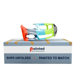 BMW BMW 2 2DOORS/COUPE  FRONT BUMPER COVER PRIMED (W/ WASH W/PK SNSR WO/PK ASSIST)(W/M SPORT)(M MDL) **CAPA** OEM#51118058096 2014-2021 PL#BM1000412C