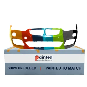 BMW BMW X1  FRONT BUMPER COVER PRIMED (WO/WASHER)(W/SENSOR)(W/M PKG) **CAPA** OEM#51118072771 2017-2019 PL#BM1000446C