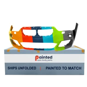 BMW BMW X1  FRONT BUMPER COVER PRIMED (W/WASHER)(WO/SENSOR)(W/M PKG) OEM#51118072772 2017-2019 PL#BM1000538