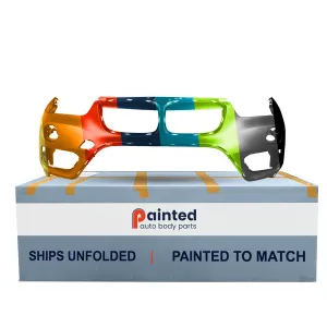 BMW BMW X1  FRONT BUMPER COVER PRIMED (WO/WASHER)(W/SENSOR)(WO/M PKG) OEM#51117453566 2016-2019 PL#BM1014101
