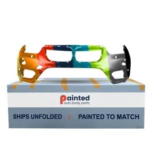 BMW BMW X1  FRONT BUMPER COVER PRIMED (W/WASHER)(WO/SENSOR)(WO/M PKG)**CAPA** OEM#51117453565 2016-2019 PL#BM1014102C