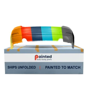 BMW BMW 4 (2DOORS/COUPE)  REAR BUMPER COVER PRIMED (435i/440i)(WO/SENSOR)(STANDARD)**CAPA** OEM#51127363302 2014-2017 PL#BM1100286C