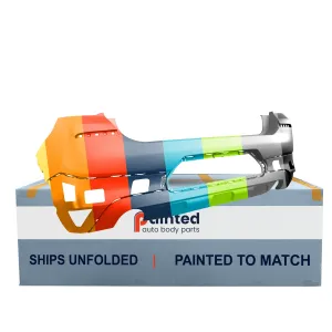 BMW BMW X2  REAR BUMPER COVER PRIMED (WO/PARK DISTANCE CONTROL)(WO/M SPORT) OEM#51129448905 2018-2020 PL#BM1100424