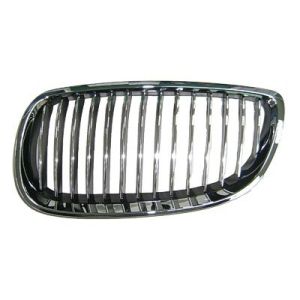 BMW BMW M3 COUPE/CONVERTIBLE GRILLE LEFT (Driver Side) CHROME FRAME & CHR/BLK INNER OEM#51137157277 2008-2010 PL#BM1200184