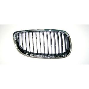 BMW BMW M3 COUPE/CONVERTIBLE GRILLE RIGHT (Passenger Side) CHROME FRAME & BLACK INNER OEM#51137157276 2008-2010 PL#BM1200187