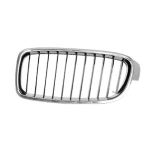 BMW BMW 3 (SEDAN) HYBRID GRILLE LEFT (Driver Side) CHROME FRAME /BLK INNER(11 BAR)(STANDARD) OEM#51137255411 2013-2015 PL#BM1200232