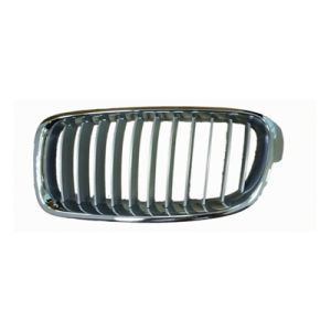 BMW BMW 3 (WAGON)  GRILLE LEFT (Driver Side) CHROME FRAME /CHROME/SILVER INNER(11 BAR)(MODERN) OEM#51137263479 2014-2019 PL#BM1200240