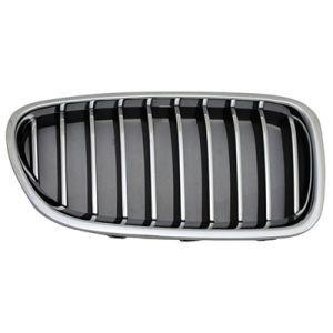 BMW BMW 5 SERIES (SEDAN) GRILLE RIGHT (Passenger Side) CHR/CHR-BLK (WO/NIGH VISION)(STANDARD LUXURY) OEM#51137412324 2014-2016 PL#BM1200245
