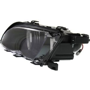 BMW BMW 3 ( i/xi ) (SEDAN/WAGON) HEAD LAMP ASSEMBLY LEFT (Driver Side) (W/BLK BEZEL)(HALOGEN) OEM#63127165771 2002-2005 PL#BM2502122