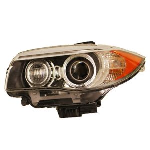 BMW BMW 1 2DOORS/COUPE/CONVERTIBLE  HEAD LAMP UNIT LEFT (Driver Side) (XENON)(FROM 3-11)(W/ AUTO ADJUST)(OE Quality) OEM#63117273841 2011-2013 PL#BM2518138
