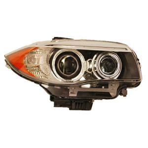 BMW BMW 1 2DOORS/COUPE/CONVERTIBLE  HEAD LAMP UNIT RIGHT (Passenger Side) (XENON)(FROM 3-11)(WO/AUTO ADJUST)(OE Quality) OEM#63117273836 2011-2013 PL#BM2519137