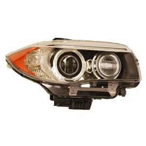 BMW BMW 1 2DOORS/COUPE/CONVERTIBLE  HEAD LAMP UNIT RIGHT (Passenger Side) (XENON)(FROM 3-11)(W/ AUTO ADJUST)(OE Quality) OEM#63117273842 2011-2013 PL#BM2519138