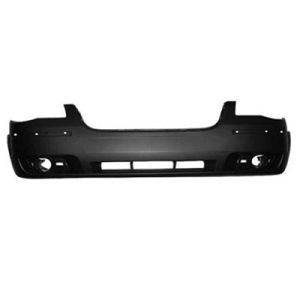 CHRYSLER TOWN & COUNTRY FRONT BUMPER COVER PRIMED (W/O Washer)(W/CHR Insert) OEM#1KG09TZZAB (P) 2008-2010 PL#CH1000929