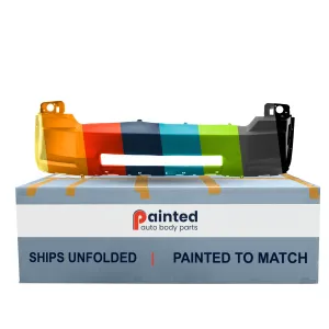 JEEP LIBERTY FRONT BUMPER COVER PRIMED (W/CHR INSERT)(LTD)**CAPA** OEM#68036212AC (P) 2008-2012 PL#CH1000968C