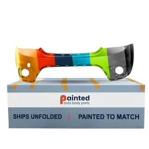DODGE JOURNEY FRONT BUMPER UPPER COVER PRIMED (2 PC)(W/ WASHER)**CAPA** OEM#1TX82TZZAC (P) 2012-2019 PL#CH1000998C