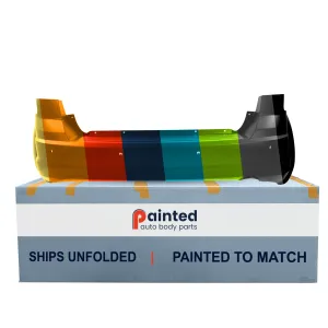 DODGE JOURNEY REAR B COVER PRIMED (1PC CVR)(SINGLE EXH)(W/SENSOR) OEM#1SU15TZZAG (P) 2011-2020 PL#CH1100972