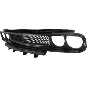 DODGE CHALLENGER GRILLE BLACK W/SILVER MOLDING OEM#68043388AC-PFM 2008-2014 PL#CH1200338