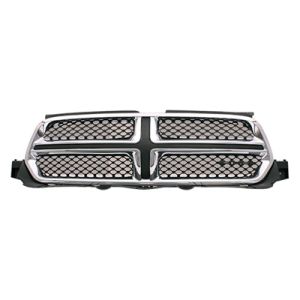 DODGE TRUCKS & VANS DURANGO  GRILLE ASSY CHROME FRAME/BLACK INSERT OEM#55079364AJ 2011-2013 PL#CH1200357