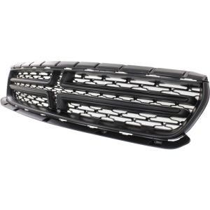 DODGE CHARGER ##GRILLE FLAT-BLK (WO/HOOD SCOOP) OEM#5RL71RXFAB 2015-2023 PL#CH1200387