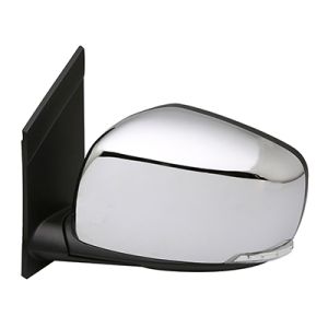CHRYSLER TOWN & COUNTRY  DOOR MIRROR LEFT (Driver Side) PWR/HTDSIGNAL/MEMORT/M-FOLD (WO/DIM)(CHROME CVR)(10H7P) OEM#5113325AA 2008-2010 PL#CH1320383