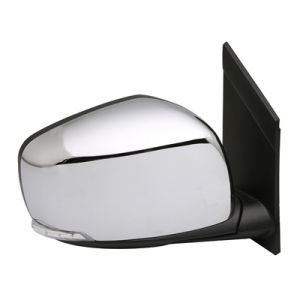 CHRYSLER TOWN & COUNTRY  DOOR MIRROR LEFT (Driver Side) PWR/HTD/SIGNAL/PWR-FOLD (WO/SIDE OBJECT)(CHROME CVR) OEM#5113353AL 2008-2016 PL#CH1320386
