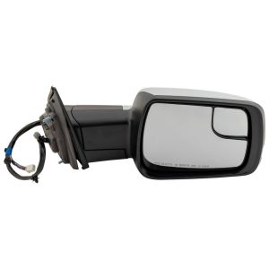 DODGE TRUCKS & VANS DODGE/PU R1500 (EXC TRX 21-UP)(6 LUG NUTS) DOOR MIRROR RIGHT (Passenger Side) PWR/HTD/SIGNAL/PUDDLE/MEMORY/P-FOLD (W/SG)(CHROME) OEM#68276504AH-PFM 2019-2022 PL#CH1321474