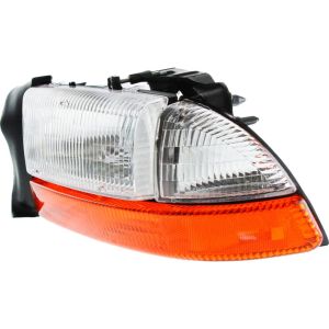 DODGE TRUCKS & VANS DAKOTA/PU HEAD LAMP ASSEMBLY LEFT (Driver Side) (FROM:8-18-97)(W/P/L & C/L)(W/BKT) OEM#55055111AI 1997-2004 PL#CH2502122