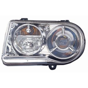 CHRYSLER 300 HEAD LAMP ASSEMBLY LEFT (Driver Side) 5.7L (HALOGEN)(PROJECTOR) OEM#57010863AA 2005-2010 PL#CH2502167