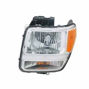 DODGE TRUCKS & VANS NITRO HEAD LAMP ASSEMBLY LEFT (Driver Side) (WO/LEVELING) **CAPA** OEM#55157225AD 2007-2011 PL#CH2502177C