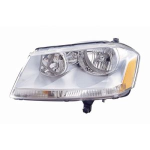 DODGE AVENGER HEAD LAMP ASSEMBLY LEFT (Driver Side) (CHROME HSG) OEM#5116343AD 2008-2014 PL#CH2502182