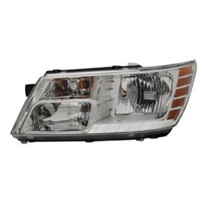 DODGE JOURNEY HEAD LAMP ASSEMBLY LEFT (Driver Side) (CHROME BEZEL) OEM#5116289AC (P) 2009-2020 PL#CH2502222