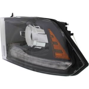 DODGE TRUCKS & VANS DODGE/PU  (R2500/3500) HEAD LAMP LEFT (Driver Side) (W/PROJECTOR)(BLACK BEZEL) OEM#68093221AD 2013-2015 PL#CH2502245