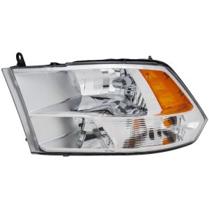 DODGE TRUCKS & VANS DODGE/PU R1500 HEAD LAMP ASSY LEFT (Driver Side) (QUAD LAMP)(WO/DUALLY)*CAPA** OEM#68001485AH-PFM 2009-2012 PL#CH2502281C