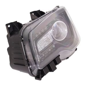 CHRYSLER 300  HEAD LAMP ASSY LEFT (Driver Side) (HALOGEN)(W/PROJECTOR)(BLACK BEZEL) OEM#68402949AA 2018-2023 PL#CH2502331