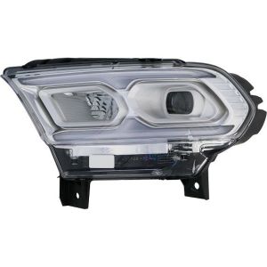 DODGE TRUCKS & VANS DURANGO HEAD LAMP ASSY LEFT (Driver Side) (LED)(CHROME) OEM#68433781AE 2021-2025 PL#CH2502352